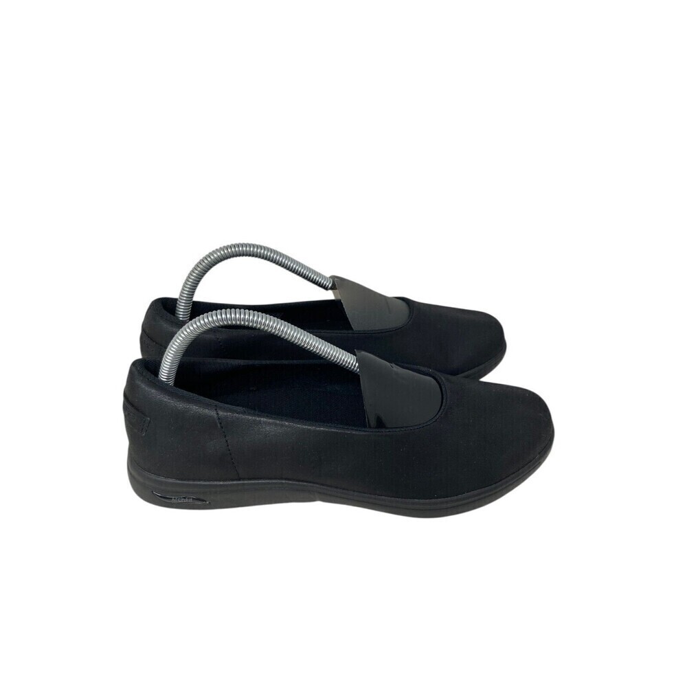 Skechers Loafer Shoe Women's Size US 8.5 Arch Fit Uplift Comfy Zone Flat Black